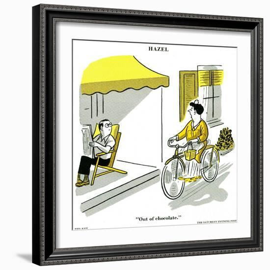 Hazel Cartoon-Ted Key-Framed Giclee Print