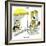 Hazel Cartoon-Ted Key-Framed Giclee Print