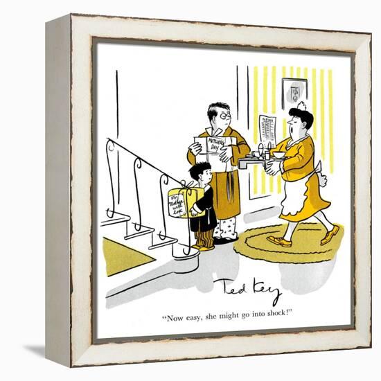 Hazel Cartoon-Ted Key-Framed Premier Image Canvas