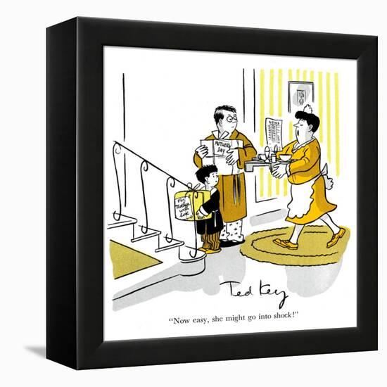 Hazel Cartoon-Ted Key-Framed Premier Image Canvas