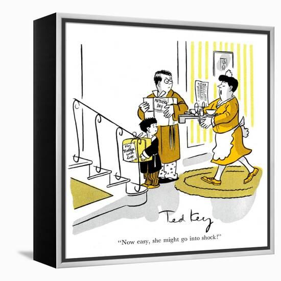 Hazel Cartoon-Ted Key-Framed Premier Image Canvas