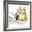 Hazel Cartoon-Ted Key-Framed Giclee Print