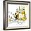 Hazel Cartoon-Ted Key-Framed Giclee Print