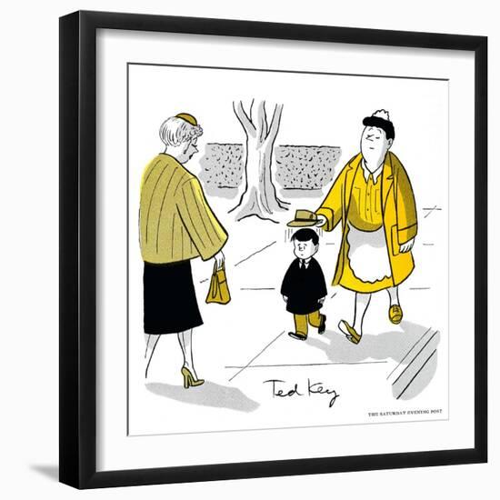 Hazel Cartoon-Ted Key-Framed Giclee Print