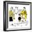 Hazel Cartoon-Ted Key-Framed Giclee Print