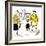 Hazel Cartoon-Ted Key-Framed Giclee Print