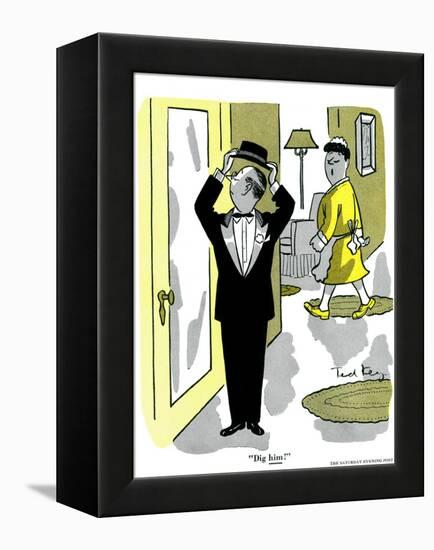 Hazel Cartoon-Ted Key-Framed Premier Image Canvas