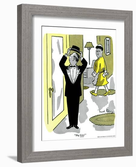 Hazel Cartoon-Ted Key-Framed Giclee Print