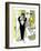 Hazel Cartoon-Ted Key-Framed Giclee Print