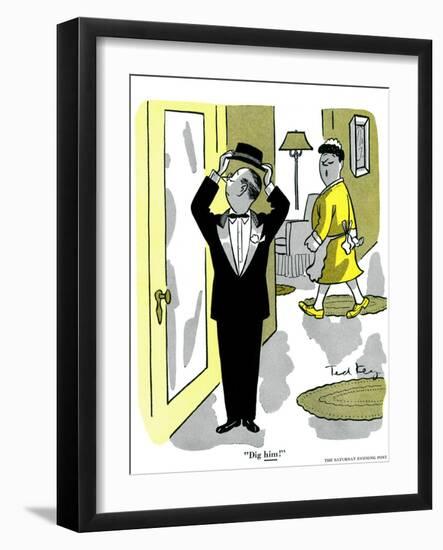 Hazel Cartoon-Ted Key-Framed Giclee Print