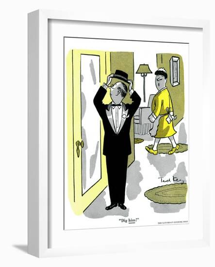 Hazel Cartoon-Ted Key-Framed Giclee Print