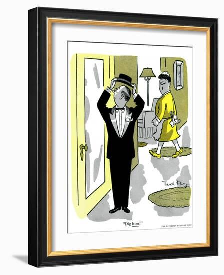 Hazel Cartoon-Ted Key-Framed Giclee Print