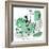 Hazel Cartoon-Ted Key-Framed Giclee Print