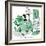 Hazel Cartoon-Ted Key-Framed Giclee Print