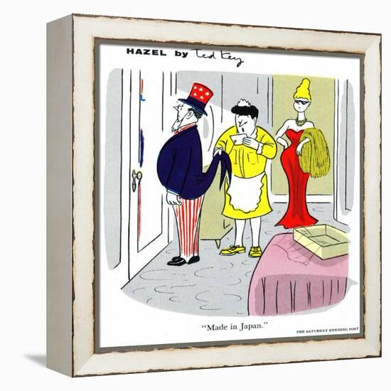 Hazel Cartoon-Ted Key-Framed Premier Image Canvas