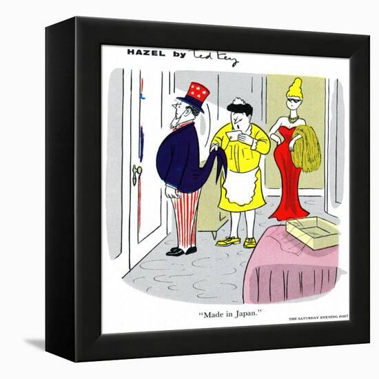 Hazel Cartoon-Ted Key-Framed Premier Image Canvas