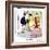 Hazel Cartoon-Ted Key-Framed Giclee Print