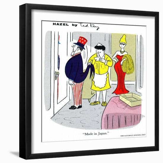 Hazel Cartoon-Ted Key-Framed Giclee Print