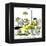 Hazel Cartoon-Ted Key-Framed Premier Image Canvas