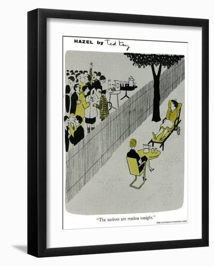 Hazel Cartoon-Ted Key-Framed Giclee Print