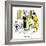 Hazel Cartoon-Ted Key-Framed Giclee Print