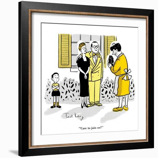 Hazel Cartoon-Ted Key-Framed Giclee Print