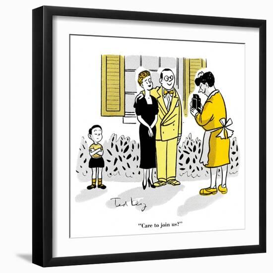 Hazel Cartoon-Ted Key-Framed Giclee Print