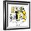 Hazel Cartoon-Ted Key-Framed Giclee Print