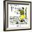 Hazel Cartoon-Ted Key-Framed Giclee Print