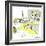 Hazel Cartoon-Ted Key-Framed Giclee Print