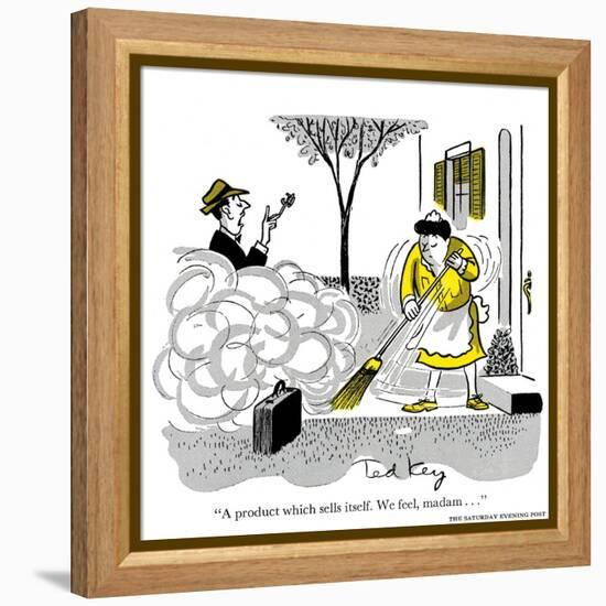 Hazel Cartoon-Ted Key-Framed Premier Image Canvas