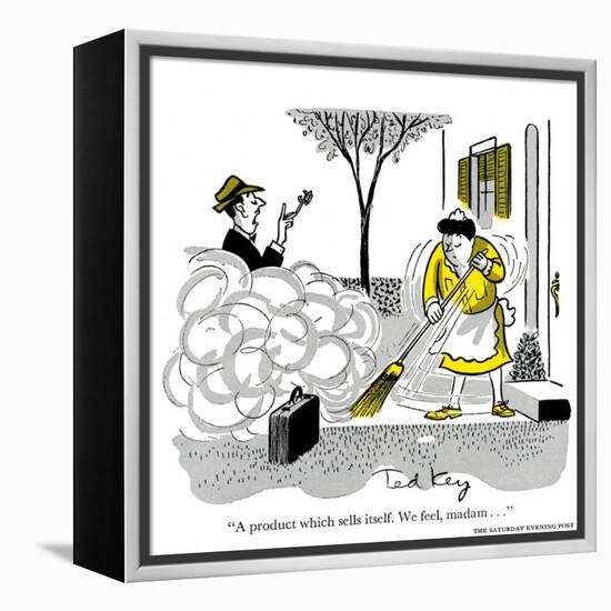 Hazel Cartoon-Ted Key-Framed Premier Image Canvas