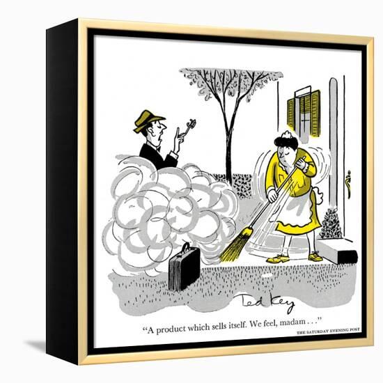 Hazel Cartoon-Ted Key-Framed Premier Image Canvas