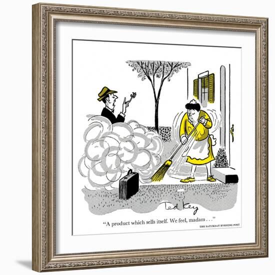 Hazel Cartoon-Ted Key-Framed Giclee Print