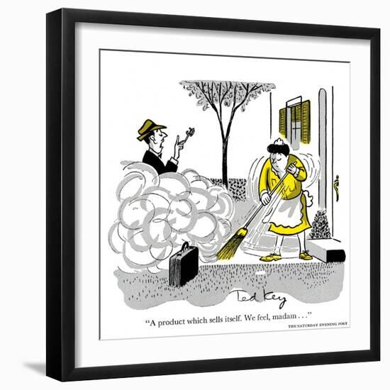 Hazel Cartoon-Ted Key-Framed Giclee Print