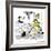 Hazel Cartoon-Ted Key-Framed Giclee Print