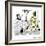 Hazel Cartoon-Ted Key-Framed Giclee Print