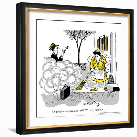 Hazel Cartoon-Ted Key-Framed Giclee Print