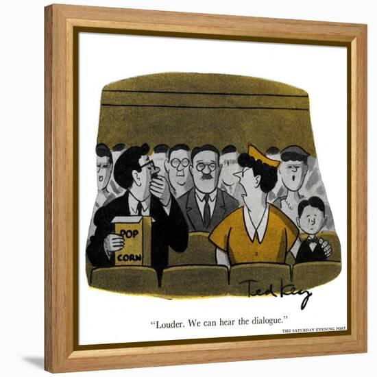 Hazel Cartoon-Ted Key-Framed Premier Image Canvas