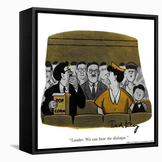 Hazel Cartoon-Ted Key-Framed Premier Image Canvas