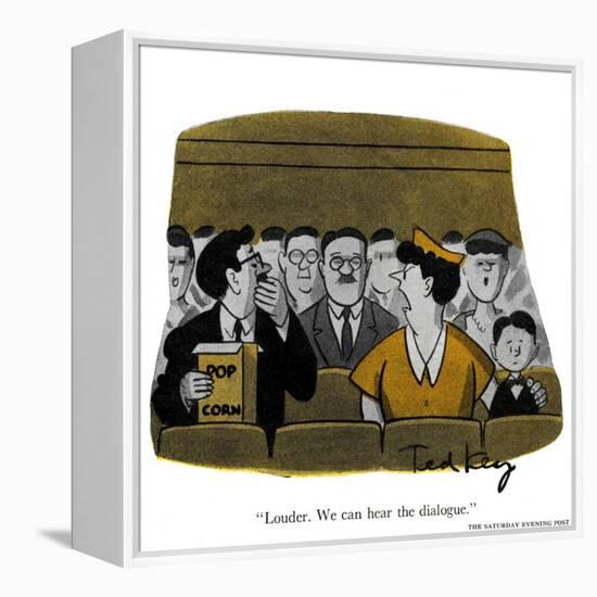 Hazel Cartoon-Ted Key-Framed Premier Image Canvas