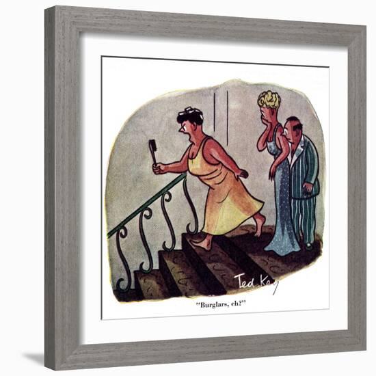 Hazel Cartoon-Ted Key-Framed Giclee Print