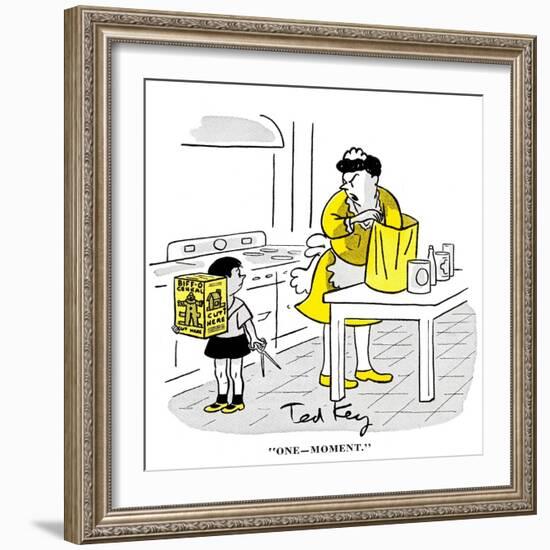 Hazel Cartoon-Ted Key-Framed Giclee Print