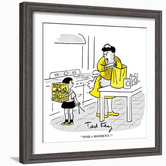 Hazel Cartoon-Ted Key-Framed Giclee Print