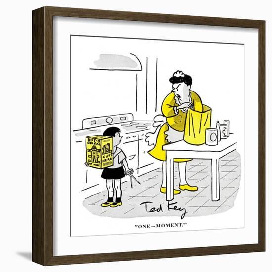 Hazel Cartoon-Ted Key-Framed Giclee Print