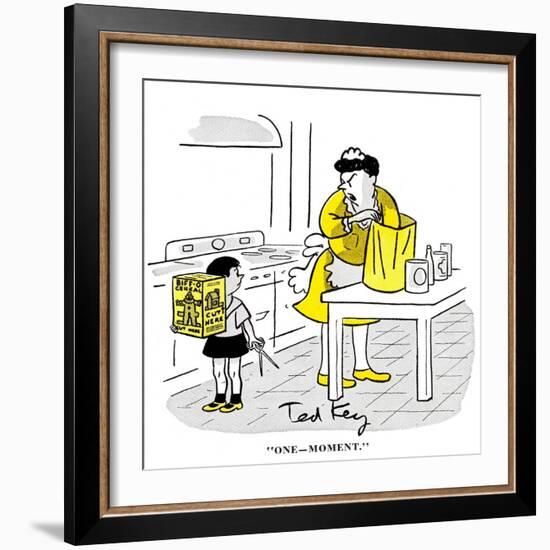 Hazel Cartoon-Ted Key-Framed Giclee Print