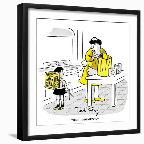 Hazel Cartoon-Ted Key-Framed Giclee Print