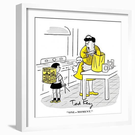 Hazel Cartoon-Ted Key-Framed Giclee Print