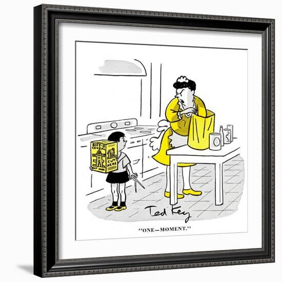 Hazel Cartoon-Ted Key-Framed Giclee Print