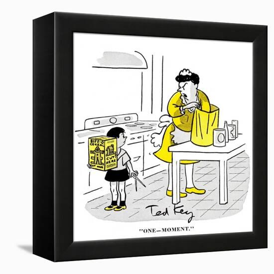 Hazel Cartoon-Ted Key-Framed Premier Image Canvas